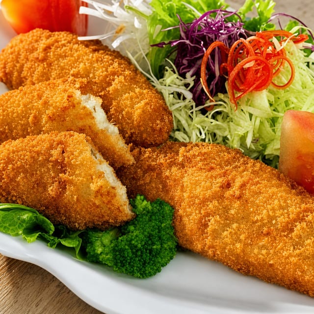 55.FILETE DE PESCADO EMPANIZADO.