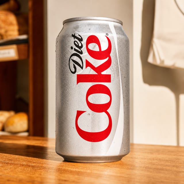 DIET COKE.